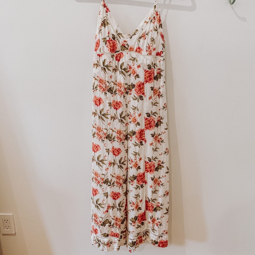 Floral American Eagle Jumpsuit